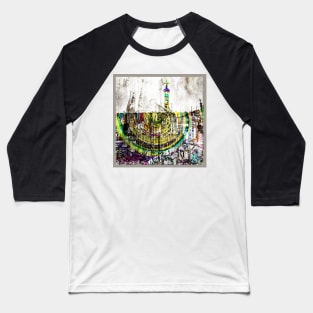 Barcelona Parc Guell Baseball T-Shirt